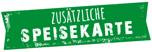 zusätzliche Speisekarte 