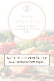 Low Carb Flyer in Bad Wimpfen bei Heilbronn