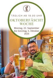 Oktoberfest Flyer in Bad Wimpfen bei Heilbronn