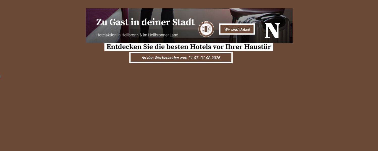 Zu Gast in Deiner Stadt