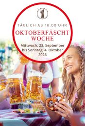 Oktoberfest Flyer in Bad Wimpfen bei Heilbronn