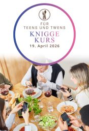 Knigge Kurs Flyer in Bad Wimpfen bei Heilbronn