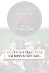 Krimi dinner  Flyer in Bad Wimpfen bei Heilbronn