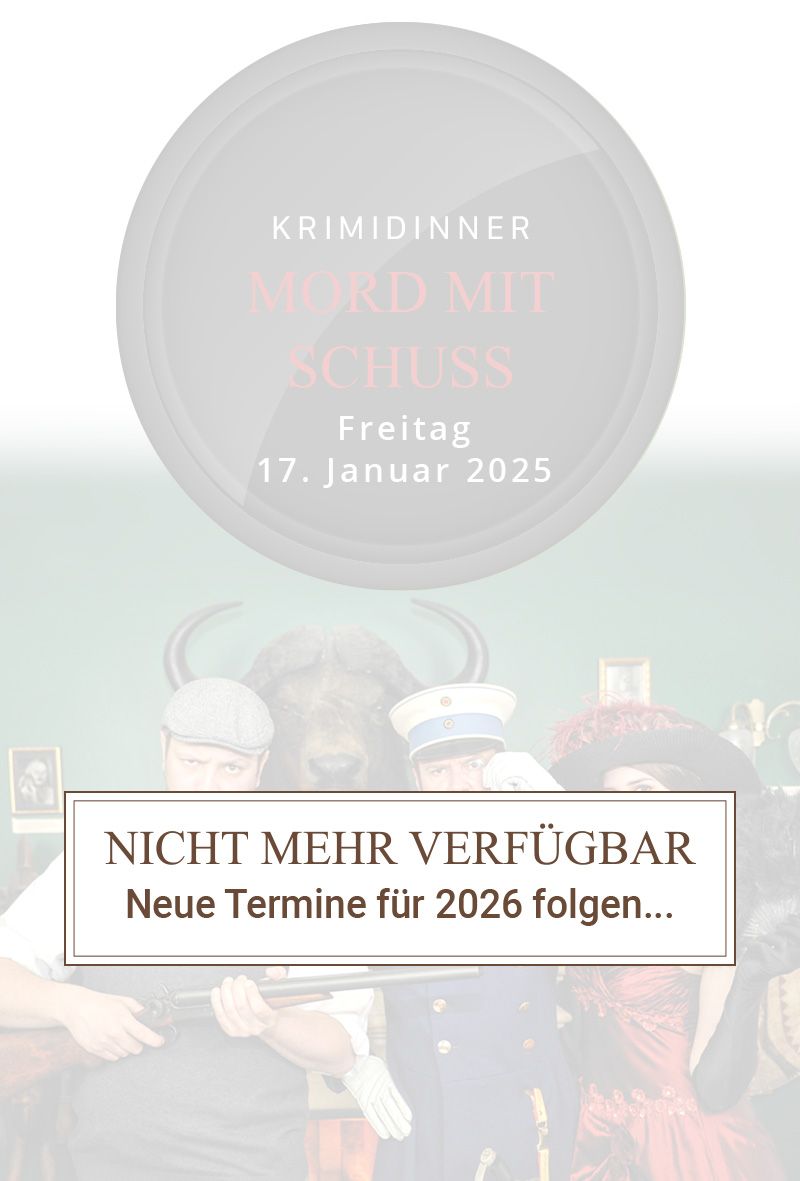 Krimi dinner Event in Bad Wimpfen bei Heilbronn